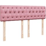 vidaXL Krevet s oprugama madracem tamnoružičasti 140x200 cm baršunasti | shoptok.hr