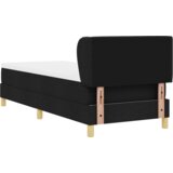  Postelja z vzmetnico z vzmetnico Črna 200 x 80 cm Poliester, (5000126467) | Shoptok.si