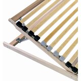 LEŽAJ s letvicama Smeđa 70 x 190 cm Čvrsto drvo bukve | shoptok.hr