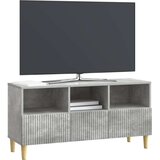 TV omarica Betonsko siva 102 x 34,5 x 50 cm Inženirski les, (5000238861) | Shoptok.si