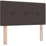  Postelja z vzmetnico z vzmetnico Temno rjava 120 x 200 cm blago, (5000128348) | Shoptok.si
