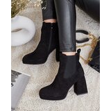 Resti Eco-suede women's Tregianca stiletto boots | Shoptok.si