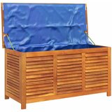  Vrtna kutija za pohranu s rešetkama 113x50x56 cm drvo bagrema | shoptok.hr