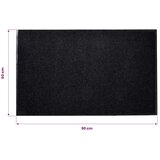  Otirač crni 90 x 60 cm PVC | shoptok.hr