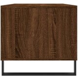 vidaXL Klubska mizica rjavi hrast 90x49x45 cm inženirski les | Shoptok.si
