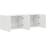 TV zidni ormar 2 pcs Bijelo 59,5 x 31 x 40 cm Konstruirano drvo | Eponuda.ba