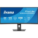 Iiyama 86.7cm (34“) XCB3494WQSU-B1 21:9 2xHDMI+DP+USB Curv | shoptok.hr