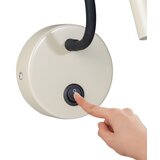  Brilagi - LED fleksibilna zidna lampa MAYA LED/3W/230V 4000K bež | Eponuda.com
