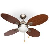 Klarstein VALDERAMA, ČEŠNJEV LES, STROPNI VENTILATOR, 42", 60 W, STROPNA SVETILKA, 2 X 43 W Cene
