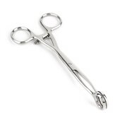 Mr. Steel Cube Tongs O Shape Silver | Shoptok.si