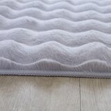 Novel Preproga Z Visokim Florom Ambiance, Srebrna, 140x200cm | Shoptok.si