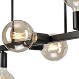  Luster na šipci ASTRID 6xE27/60W/230V crna | Eponuda.com
