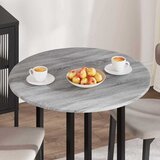  Gornji dio stola Sivi hrast sonoma Ø 80 x 1,5 cm | Eponuda.com