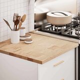 vidaXL Kuhinjska delovna plošča 60x63,5x2,7 cm trdna hrastovina | Shoptok.si