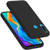 Cadorabo Ohišje, združljiv s Huawei v tekoči črni barvi - zaščitni pokrov iz fleksibilnega silikona TPU, (20583028) | Shoptok.si