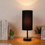  Brilagi - Stona lampa sa USB priključkom TABLON 1xE27/25W/230V crna | Eponuda.com