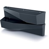 Microcer Saksija kaskadna zidna 78x19x35cm u setu antracit - S433 | Eponuda.com