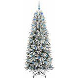  Umjetno božićno drvce Bijela 210 cm PVC, plastika, čelik i PE | shoptok.hr