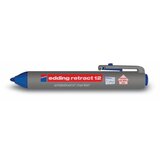 Marker za belu tablu E-12 Retract 1,5-3mm Edding plava 09M12E Cene
