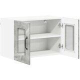 vidaXL Stenska kuhinjska omarica 2 pcs Betonsko siva 60 x 31 x 40 cm | Shoptok.si