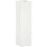  Vrtna saksija Bijela 20 x 20 x 75 cm Čelična vrata | shoptok.hr