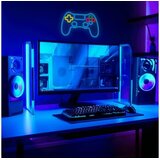 Manta LED svjetleća oznaka GAMEPAD 2, 40x25.8cm, plexi, multicolor SNL63MT | shoptok.hr
