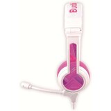 Buddyphones school+ pink roza otroške žične naglavne slušalke | Shoptok.si