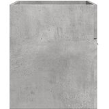 Ormarić za umivaonik siva boja betona 80 x 38,5 x 46 cm iverica | shoptok.hr