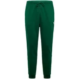Reebok Športne hlače 'IDENTITY' temno zelena / bela