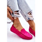 EVENTO PE1 Women’s Loafers Suede Fuchsia Morreno | Shoptok.si