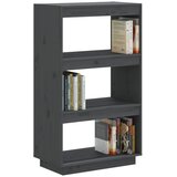 Ormarić za knjige / pregrada sivi 60x35x103 cm od borovine | shoptok.hr