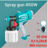 Total razpršilna pištola za barvanje 450W/ 50DIN / INDUSTRIAL (TT3506) | Shoptok.si
