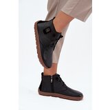 Zazoo Leather Women's Barefoot Shoes with Decorative Detail | shoptok.hr