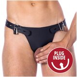 Rimba Chastity Briefs with Anal Dildo Cene