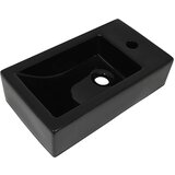  Umivaonik s otvorom pravokutni keramički crni 46x25,5x12 cm | Eponuda.ba