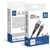 Blue Star kabl usb a na micro usb 2A 12W DC99M 1 m crni Cene