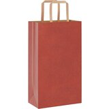  Papirnate vrećice 50 kom s ručkama crvene 21x11x36 cm | shoptok.hr