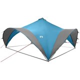 vidaXL Zabavni šotor Modra 600 x 600 x 400 cm Poliester in jeklo, (5000309556) | Shoptok.si
