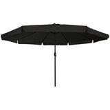  Vrtni suncobran Crna 394 x 394 x 248 cm Poliester i čelik | shoptok.hr
