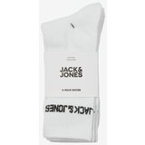 Jack & Jones Sportske čarape 'MELVIN' crna / bijela | shoptok.hr