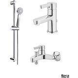 Roca set 3u1 Saona slavina za kadu i lavabo Cene