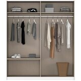Premium Living Omara Z Drsnimi Vrati Elara, Temno Siva | Shoptok.si