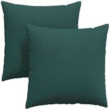 vidaXL jastučići za sofu 2 pcs tamnozelena 60 x 60 cm tkanina | shoptok.hr
