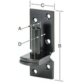 VORMANN Blok za privijanje (Premer vezne osi: 10 mm, Do x Š: 85 x 33 mm) | Shoptok.si
