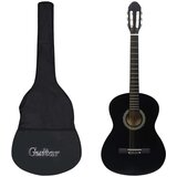 vidaXL Klasična gitara za početnike s torbom crna 4/4 39 " Cijene