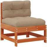  Set lounge namještaja za vrt 6 pcs Vosak Smeđa Masivna borovina - Vosak smeđa bor | shoptok.hr