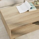  Kava Stol Sonoma hrast 100 x 46 x 35 cm Konstruirano drvo | shoptok.hr