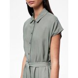 Pieces Dolga srajca 'NYA' oliva | Shoptok.si