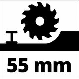 Einhell TC-CS 1250, Ručna kružna testera - (4331040) | ePonuda.com