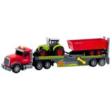  Set Truck Tractor with Trailer Lights and Sounds Red | Shoptok.si